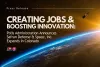 Promotional image for the Colorado Office of Economic Development and International Trade featuring text that reads "Creating Jobs & Boosting Innovation: Polis Administration Announces Safran Electronics & Defense Expands in Colorado" set against a black background with an image of earth from space.