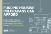Press Release Image: Funding Housing Coloradans Can Afford Strategic Investment Round of Proposition 123 Equity Program to Help Create 292 Housing Units featuring an outline drawing of a living room
