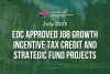 July 2025 EDC Approved JGITC and Strategic Fund Projects promotional graphic